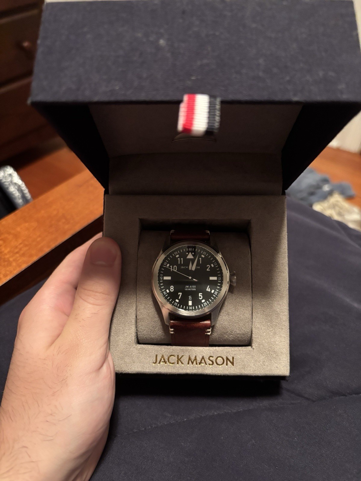 Jack Mason Aviator JM-A101 Gray dial Stainless steel case