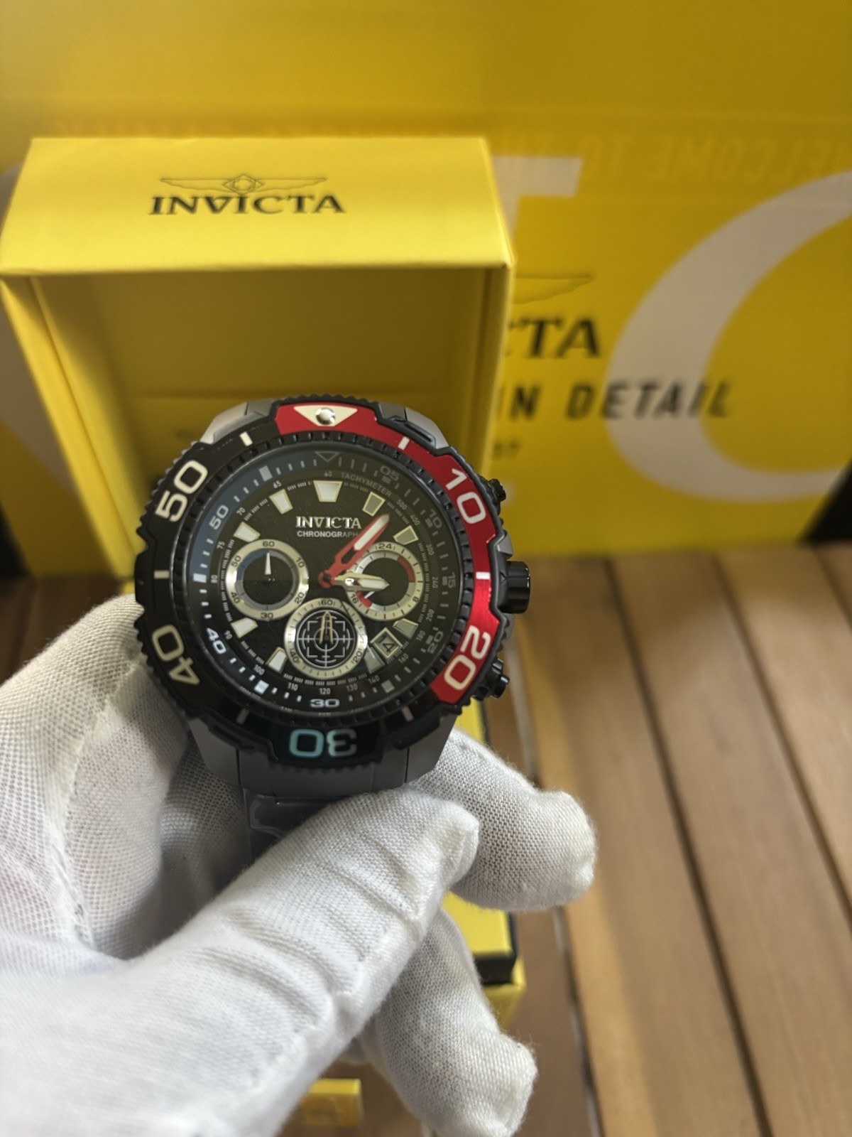 Invicta TI – 22 Commandor Men’s Watch 52mm. TITANIUM.