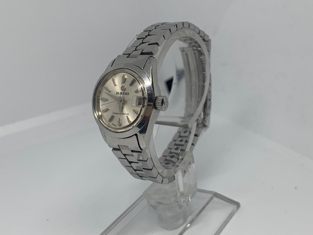 RADO Green Horse Ladies Auto Watch 22.6mm Junk 17cm 6.69in Wrist Needs OH