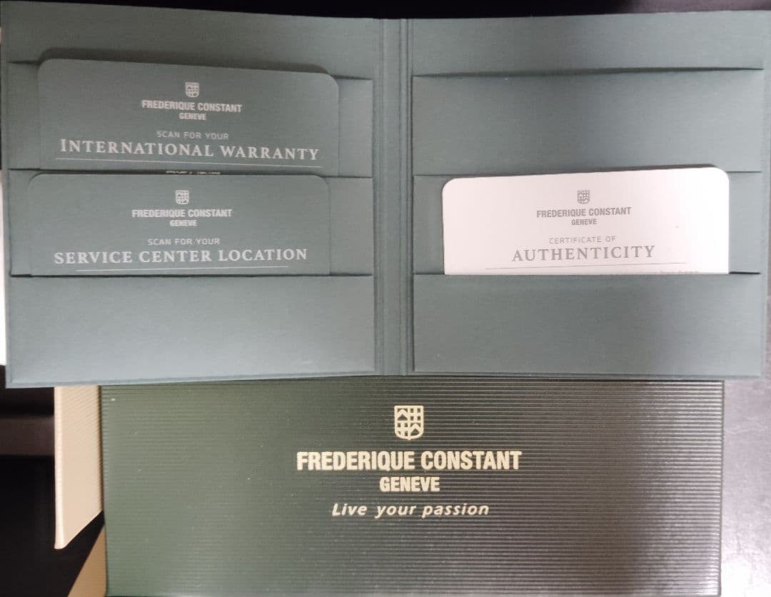 Frederique Constant Triple Calendar Chronograph Watch