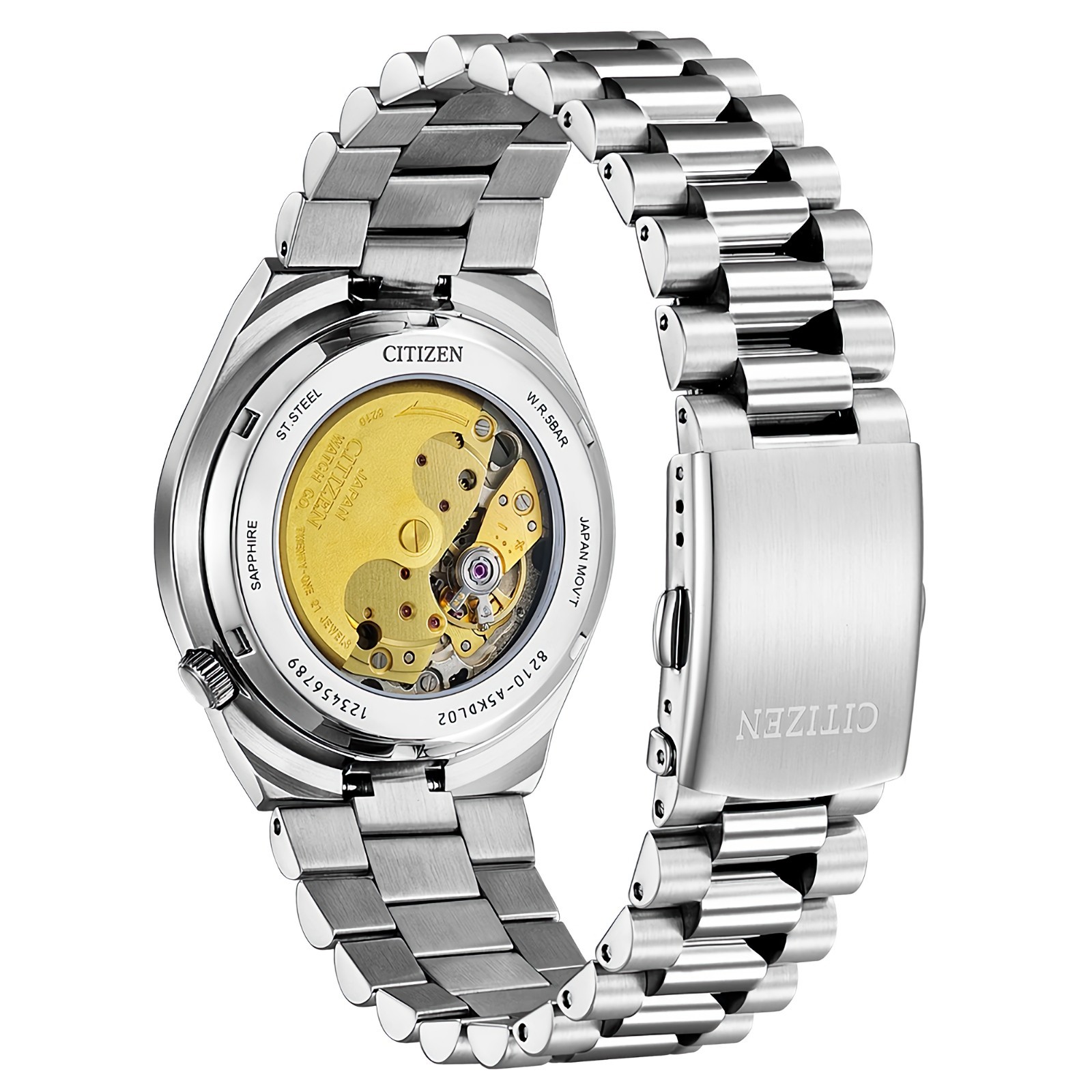 Citizen NJ0151-88Z Tsuyosa Automatic Date Display Sapphire Stainless Steel Watch