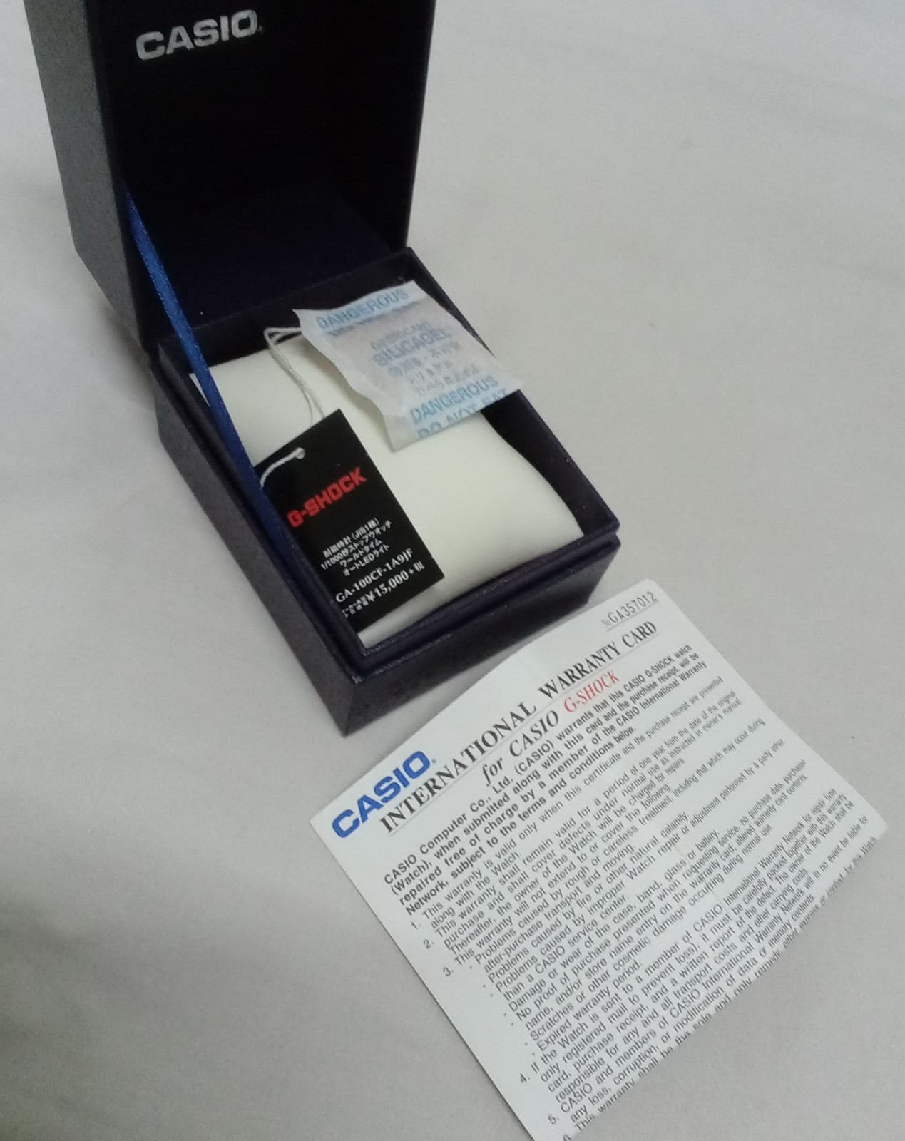 CASIO Authentic Watch display presentation gift empty Box