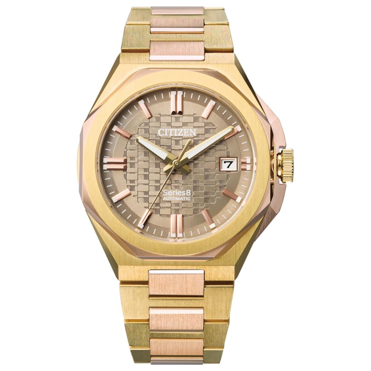 CITIZEN Series 8 NB6085-57W Brown Automatic Men’s Watch New in Box