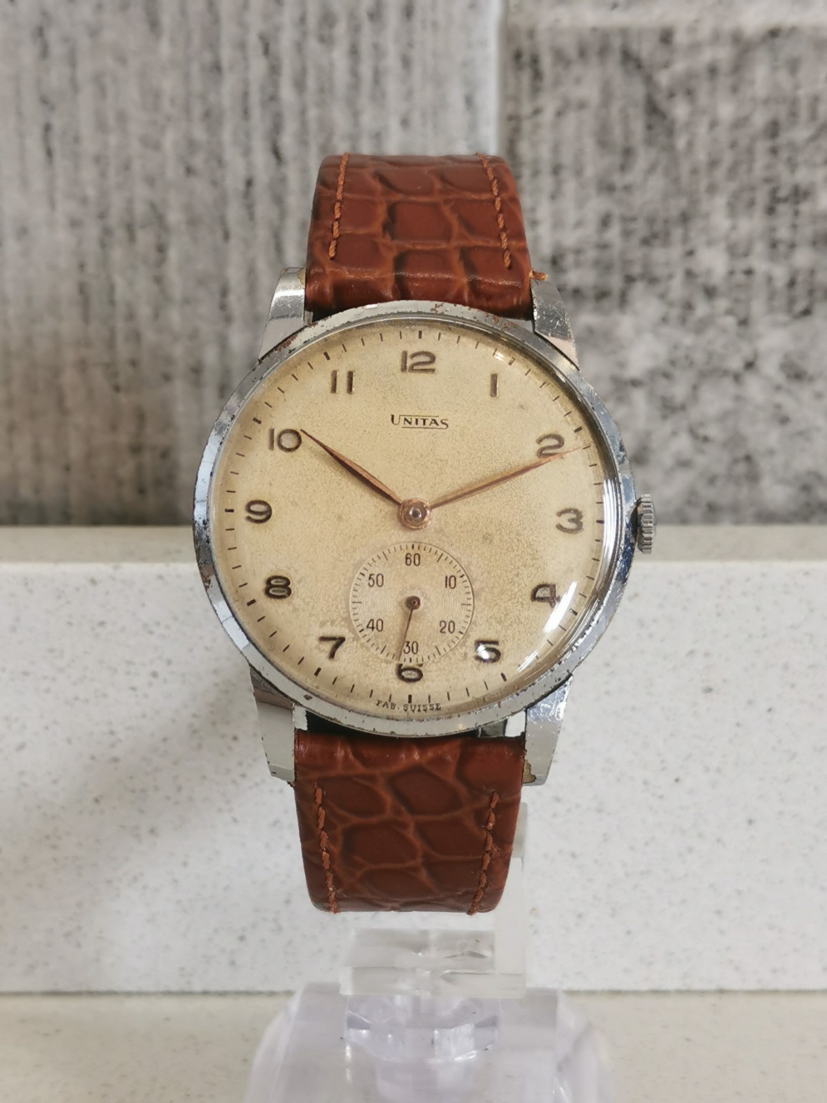 UNITAS Oversize Vintage Watch Classic Cal. 204 (ULTRA RARE) SERVICED