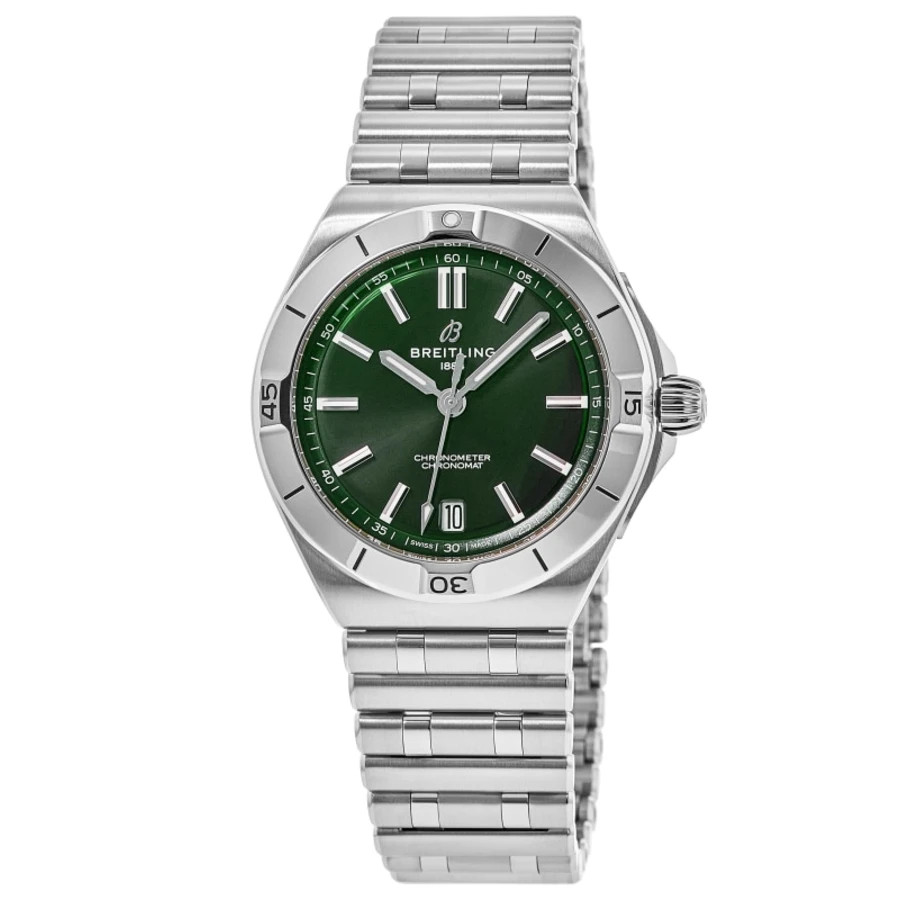 New Breitling Chronomat B31 Automatic 40 Green Dial Men’s Watch AB3114101L1A1