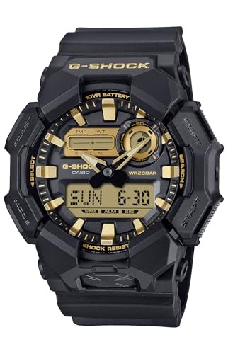 [Casio] G-Shock Watch Long – Life Battery GA-010GB-1A9JF, Men’s, Black