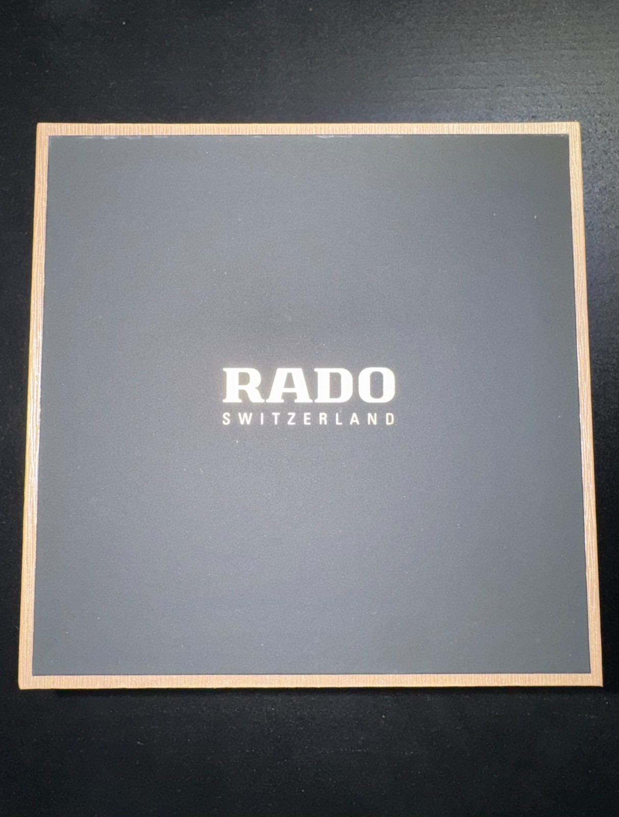 Rado Centrix Diamonds Quartz Black Dial Swiss Unisex Luxury Watch R30021712 NEW