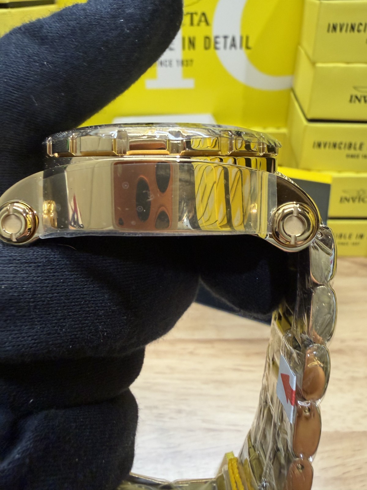 Invicta Coalition Forces Night Hawk – Model 49226 | Full Gold with Black/Gold Be