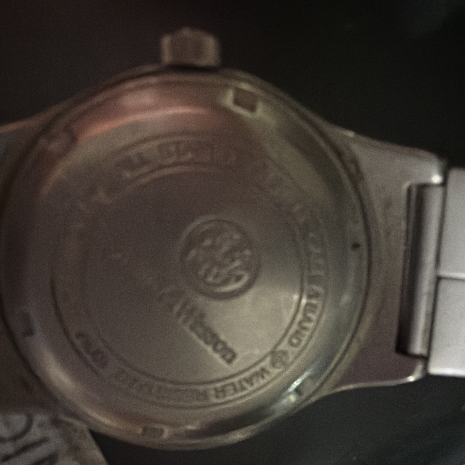 Smith & Wesson Men’s Quartz Analog Watch Silver Dial Date 36-39.9mm SS 10 ATM