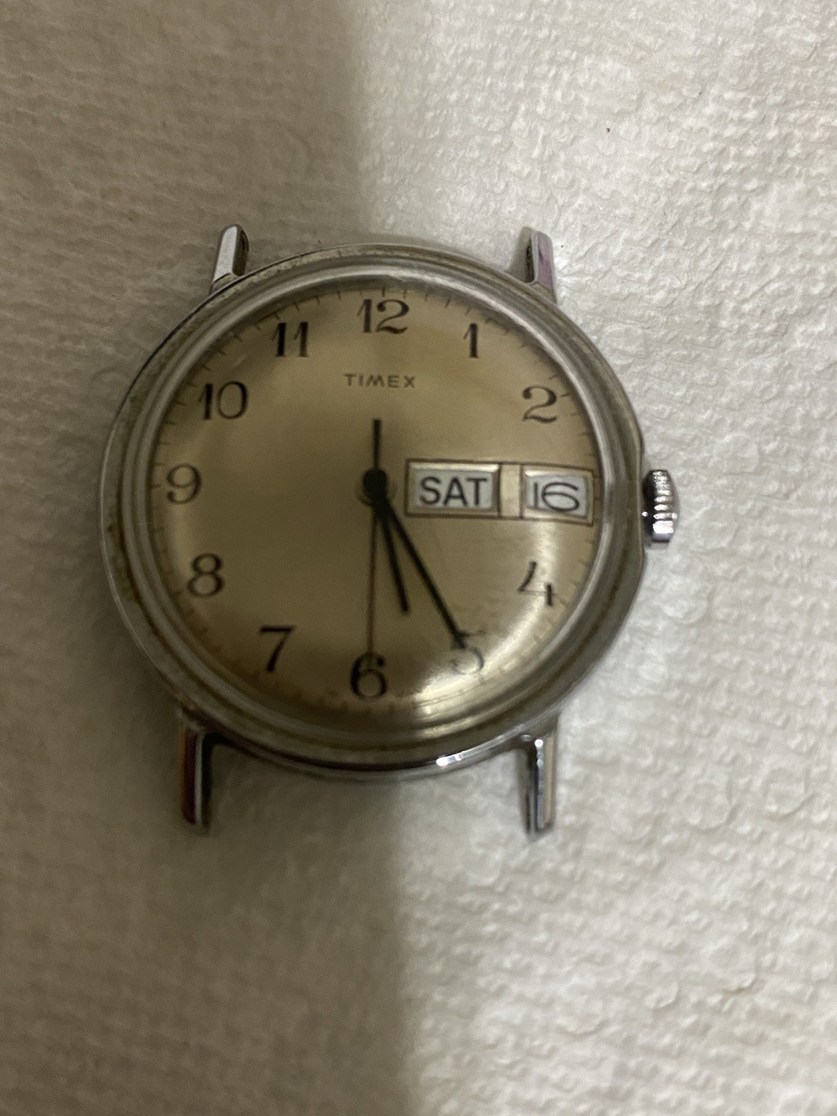 TIMEX VINTAGE MEN’S WRIST WATCH 34.4mm 17.8mm LUG RUNS (TF)