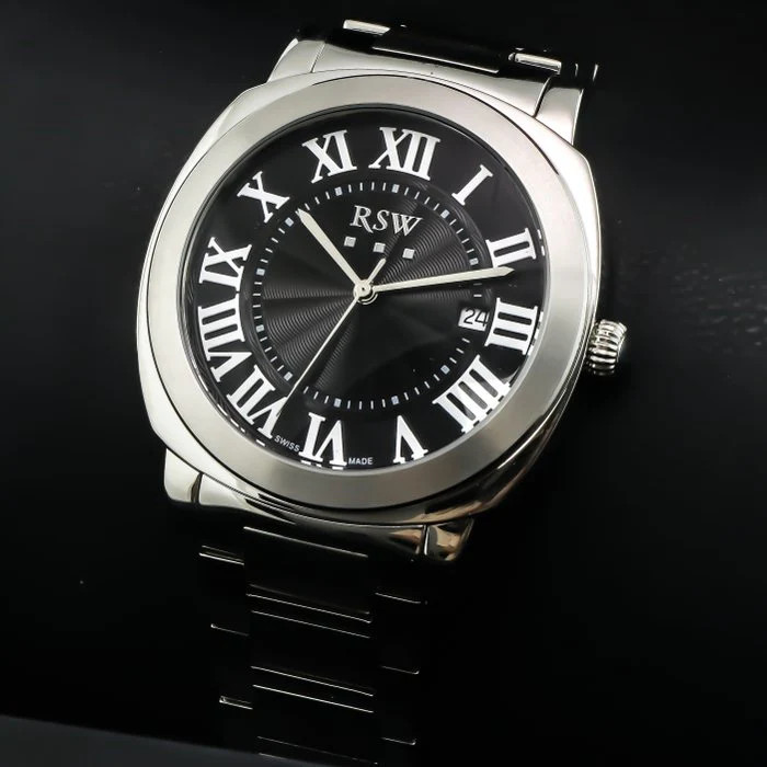 RSW – Swiss Watch – RSWM118-SS-3 Swiss made Ronda 46.80 mm RSWM118 50m (5 ATM)