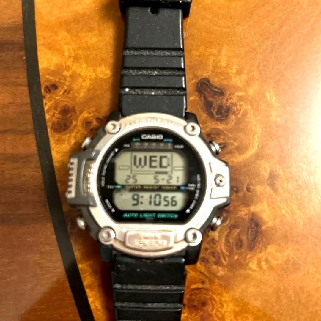 CASIO PRT-30 Pro Trek Digital Watch, Working Condition, Black 【USED】