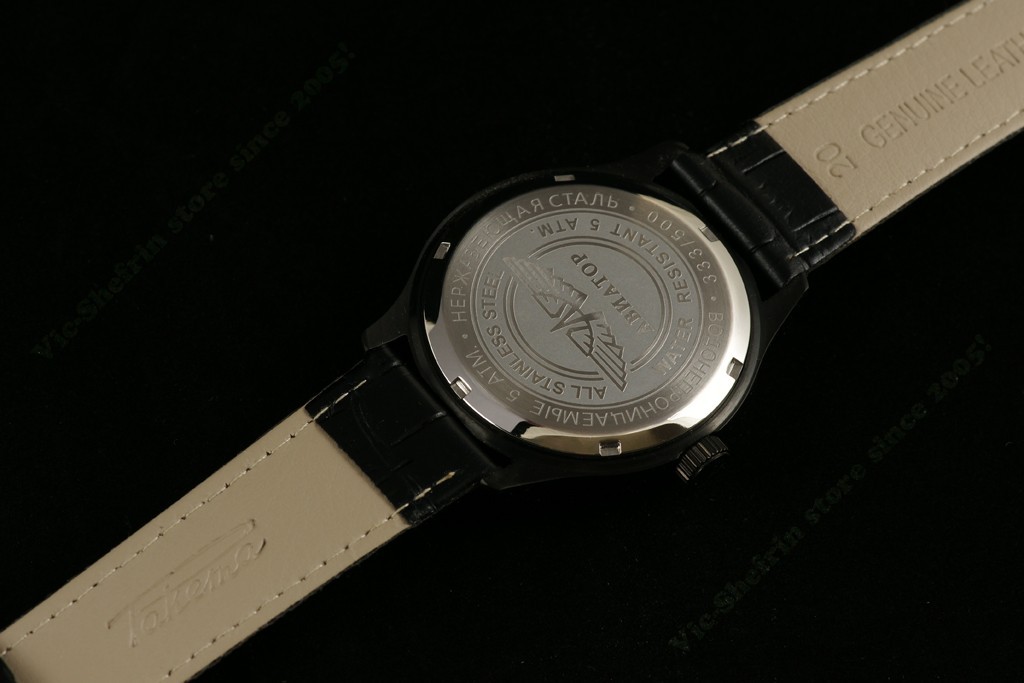 MILITARY style Automatic 24H mode mechanical watch Raketa AVIATOR Russian NOS!!