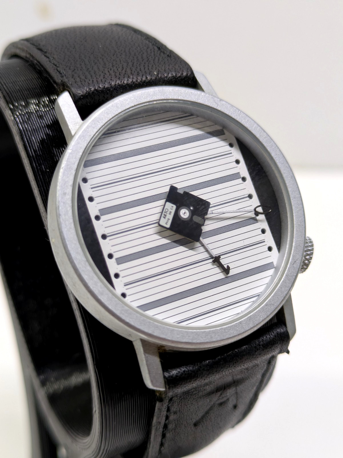 Rare Akteo J.C. Mareschal Computer Science Animated Watch – Black, Serviced