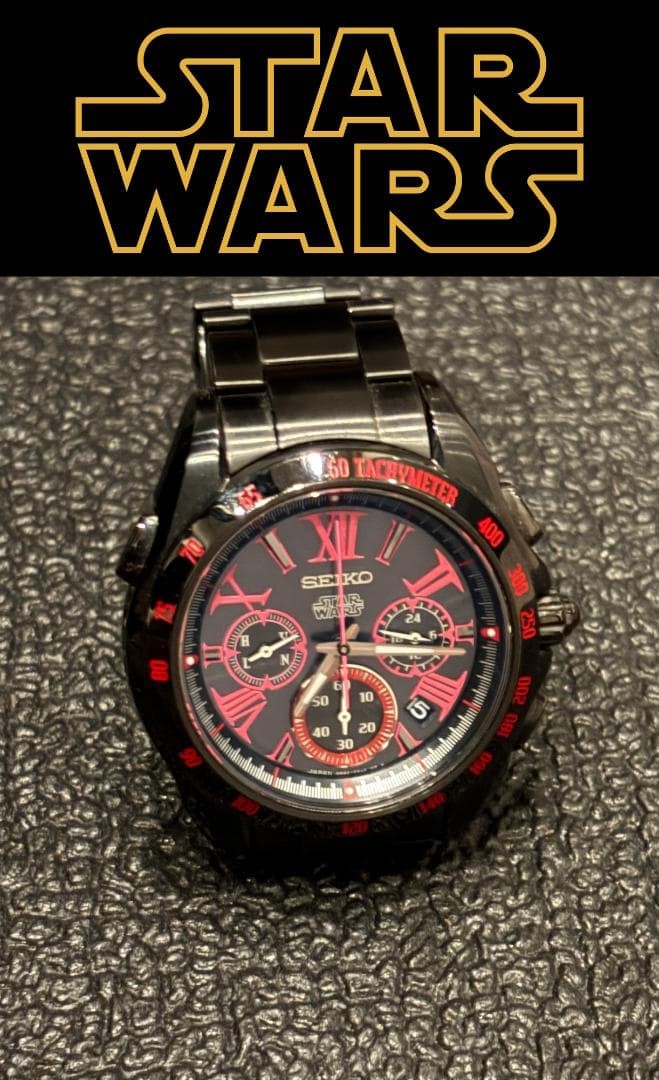 【STAR WARS】SEIKO Star Wars Darth Maul el Watch