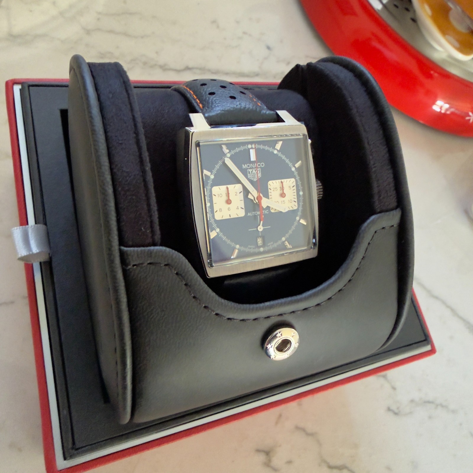 TAG Heuer Monaco Blue 2025- CBL2111.FC6453 – Full Set (Plus 2 official straps)