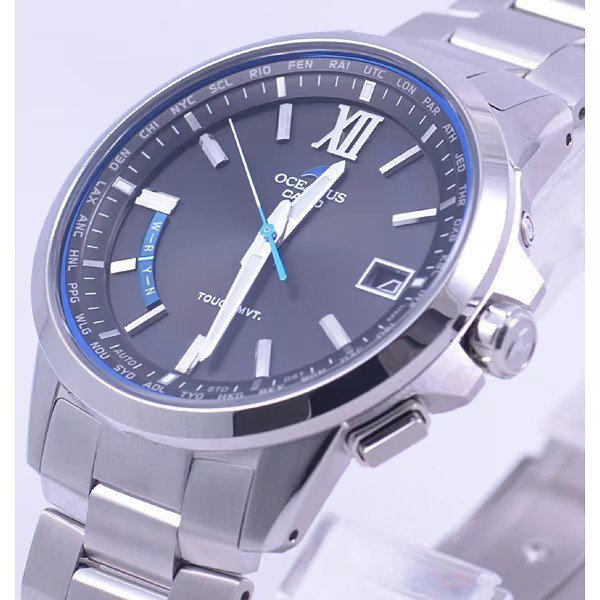 Casio Oceanus OCW-T150-1AJF Titanium Solar Radio Sapphire Men’s Watch