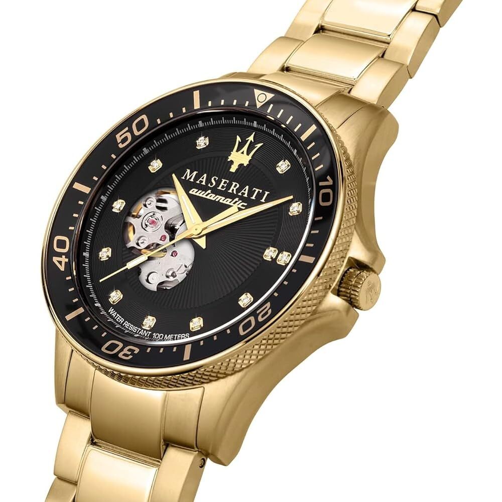 Maserati SFIDA Automatic Movement R8823140003 Diamonds ON The DIAL Men’s Watch