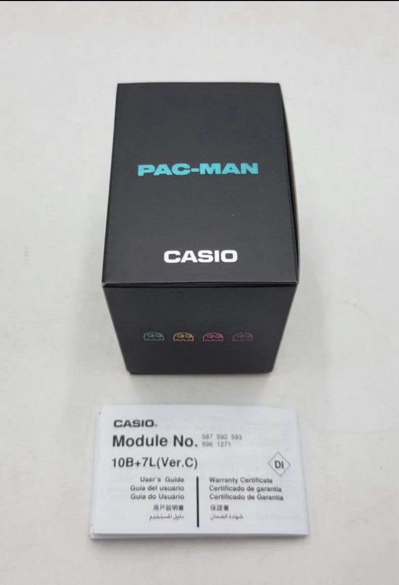 Casio Pac-Man 45th Anniversary Collaboration Series Digital Watch F-91WPC-1A