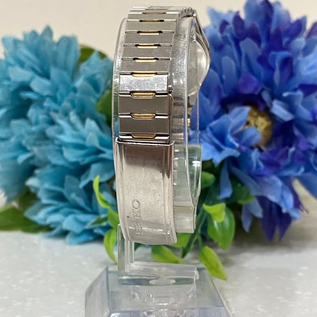 [Excellent Condition] SEIKO Octagon Gold Watch, Black, Working Condition