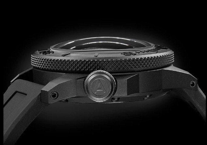 Andersmann Deep Ocean Black Titanium 3000 mt diver Brand New 2 years warranty