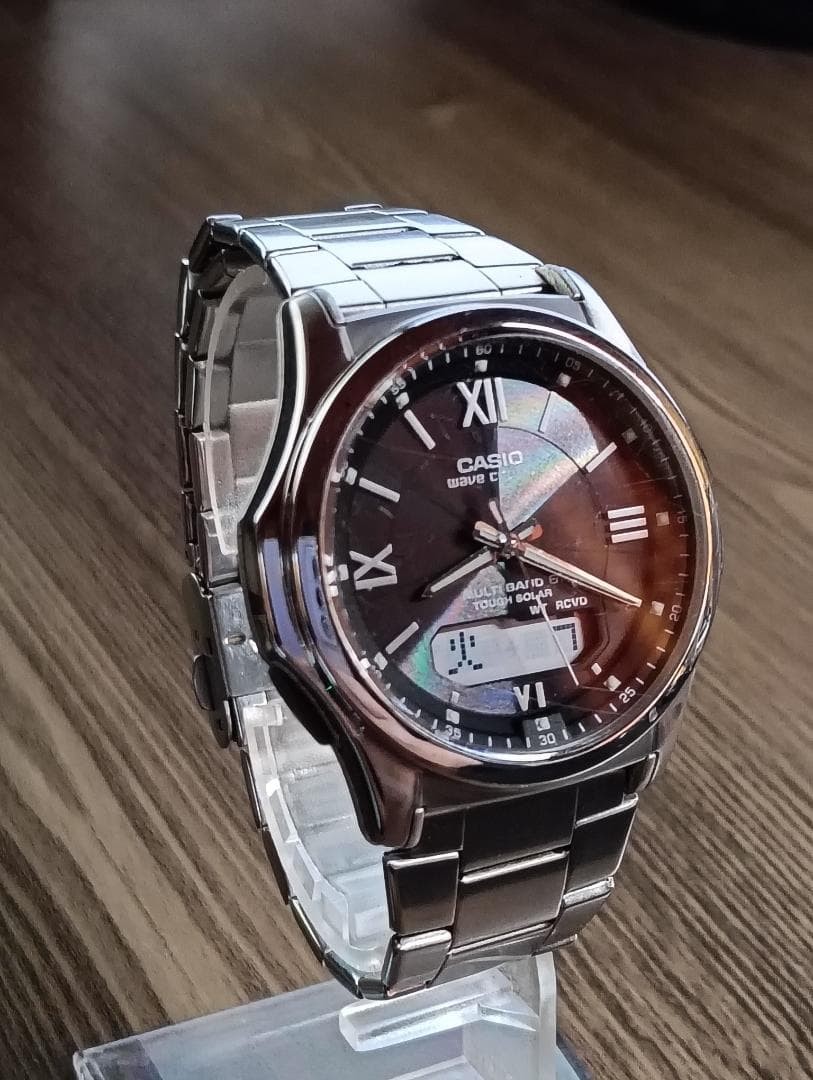 CASIO Wave Ceptor Solar Radio-Controlled Watch WVA-M630②