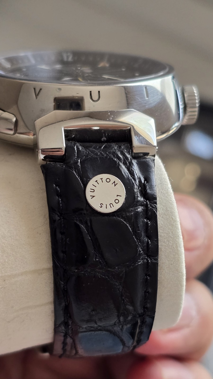 RARE LOUIS VUITTON ORIENTATION AUTOMATIC MENS WATCH..