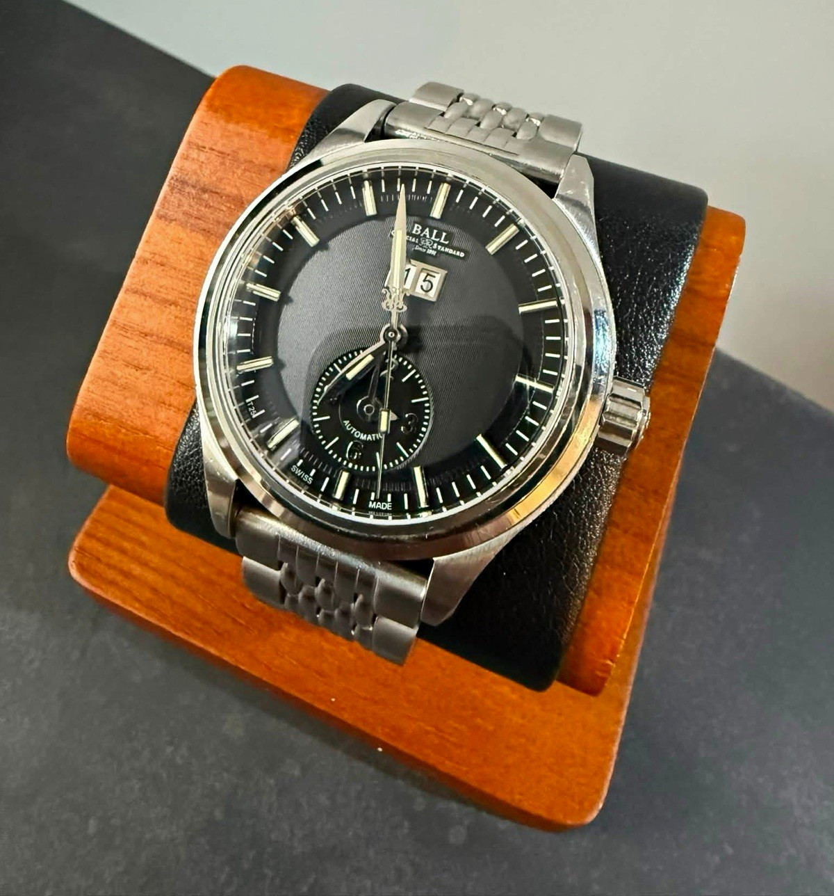 BALL First Flight 110 Years Limited Edition Automatic Date 39mm 50m Black Dial