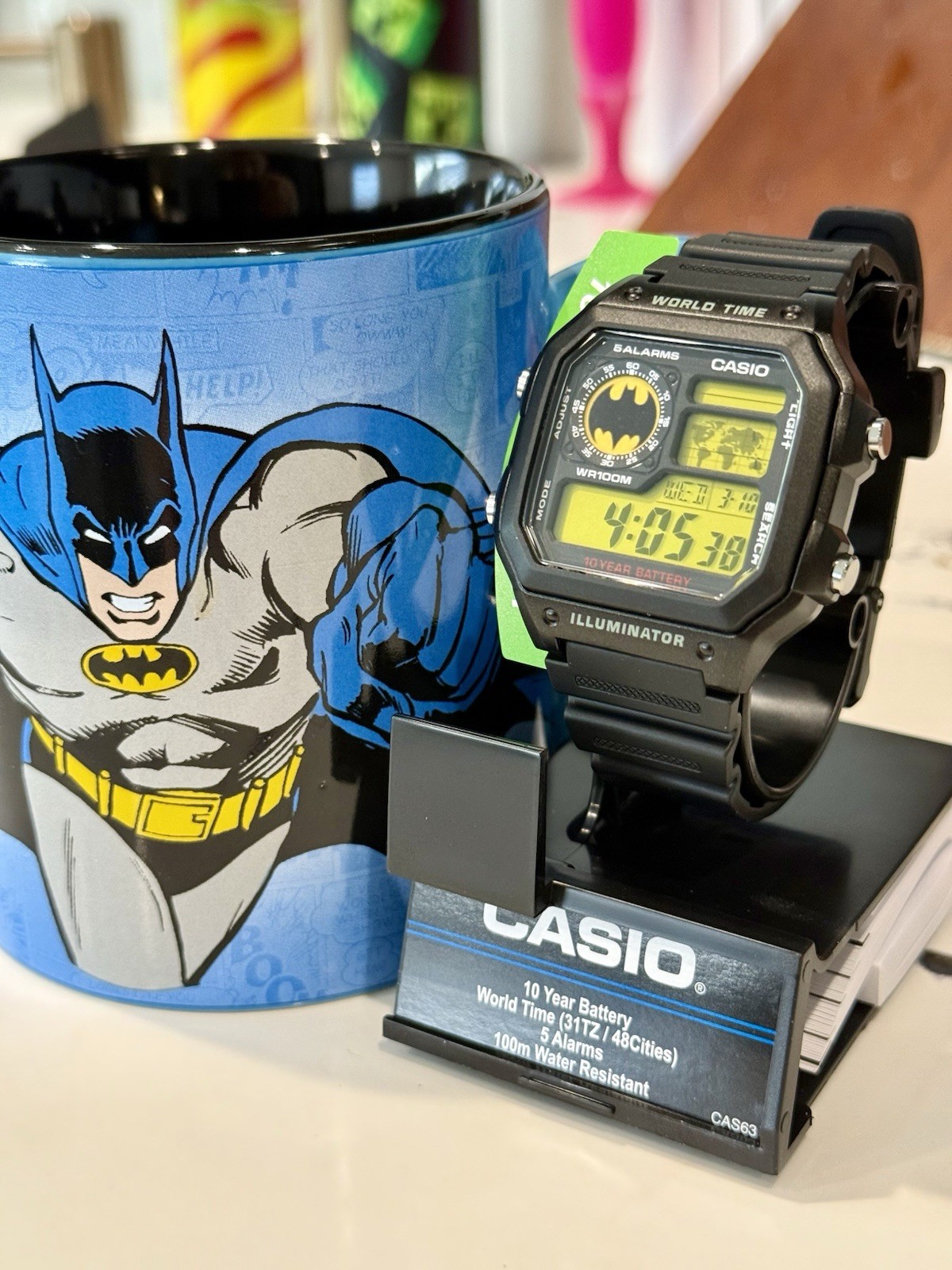 Custom Batman Watch – Casio Royale AE1200