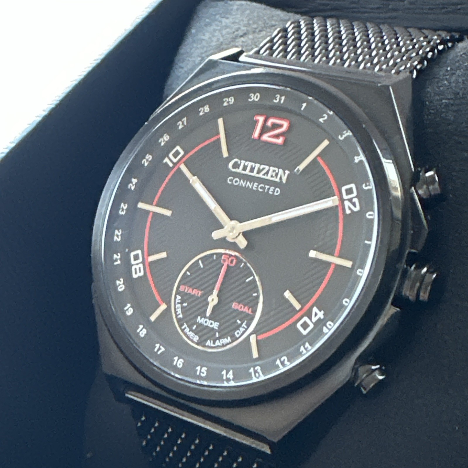 Citizen Men’s Citizen Connected Quartz Black Watch 42MM CX0005-78E