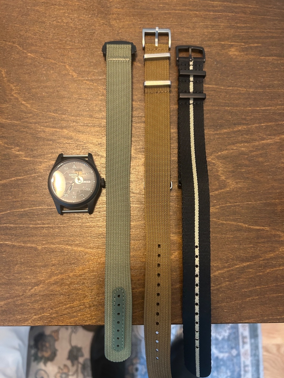 seiko 5 sports field gmt automatic men’s watch