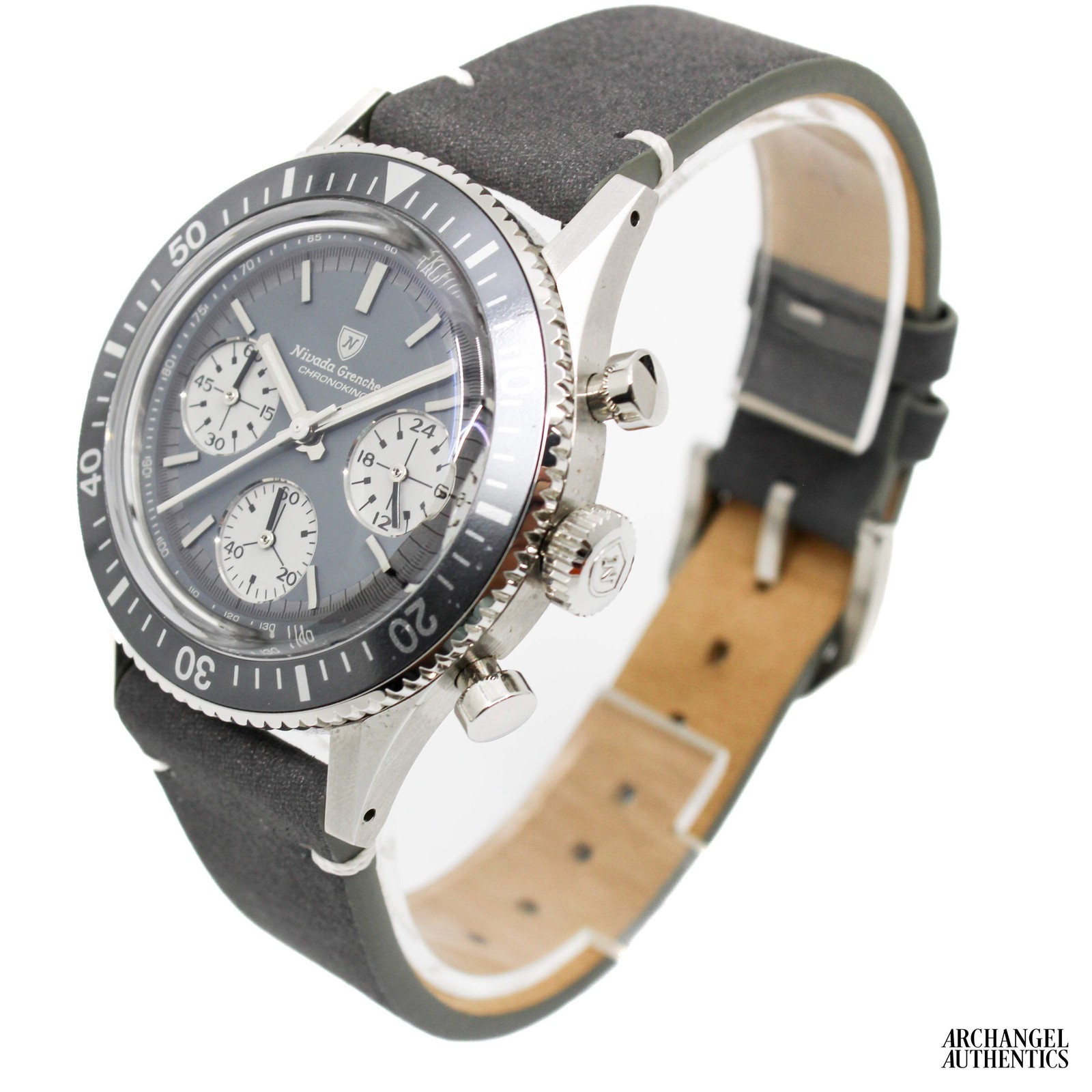 Nivada Grenchen Chronoking “Grey Glow” x Hodinkee | B&P 2024