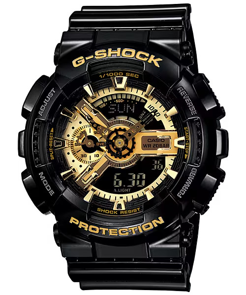*BRAND NEW* Casio G-Shock Analog-Digital Champagne Dial Men’s Watch GA110GB-1A