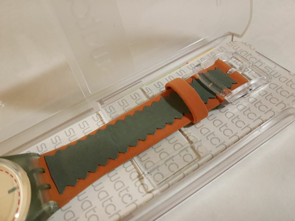 Vintage 2000 Swatch Watch Ed Sue GG708 + Original Case + Paperwork – Rare Find