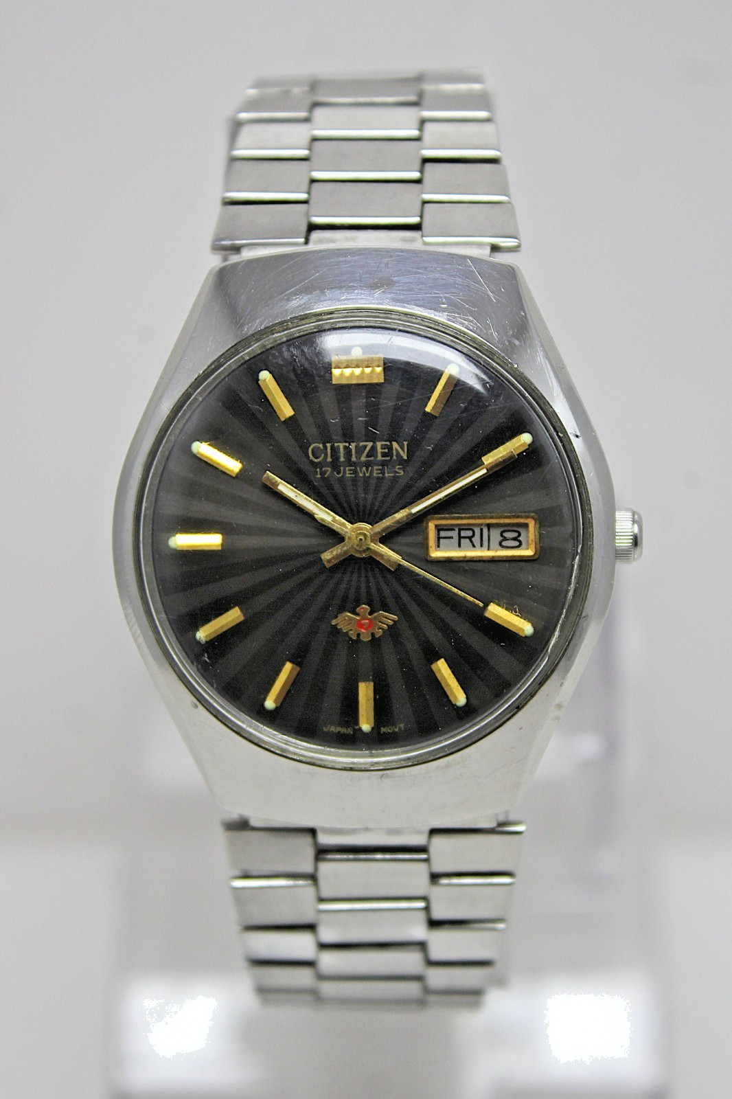 Citizen Eagle 7 Automatic 17 Jewels Radial Dial 8200 Day/Date Men’s Wrist Watch