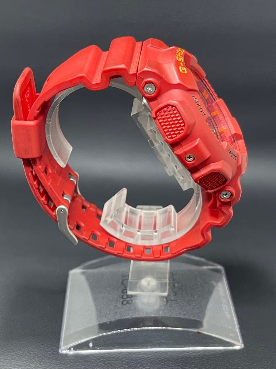 CASIO G SHOCK GA 110AC 4AJF Blue Red Series Red CASIO Ana Digi Red Quartz