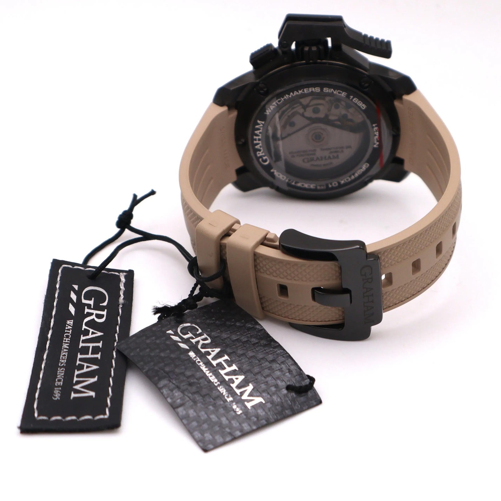 Graham Chronofighter 47mm LTd Edition Arabic Numerals Camouflage Dial 2CCAU