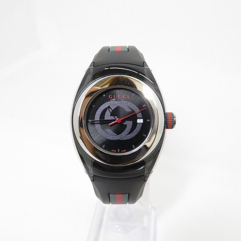 Used GUCCI Watch 137.3 Black 131 From Japan
