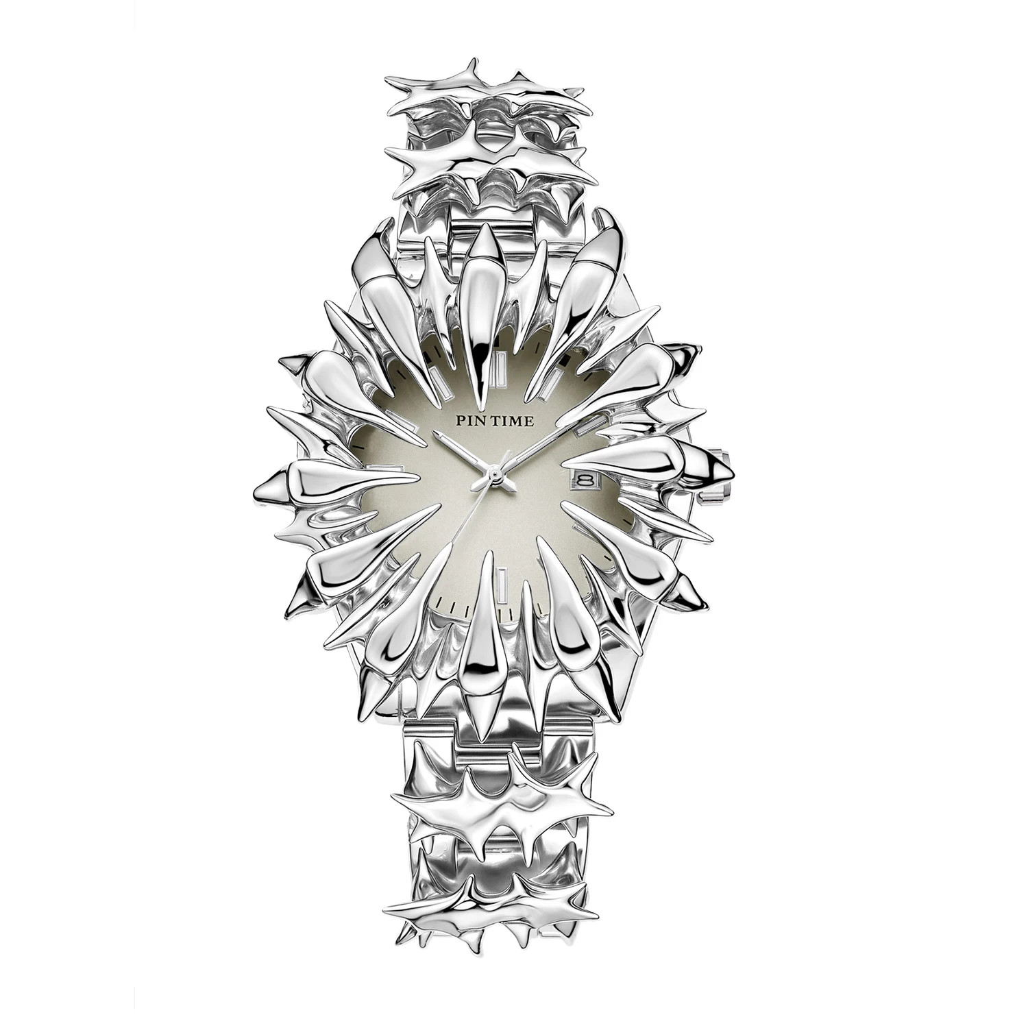 Special-shaped Lightning Dragon Spike Watch – Y2K Heavy Industry Quartz