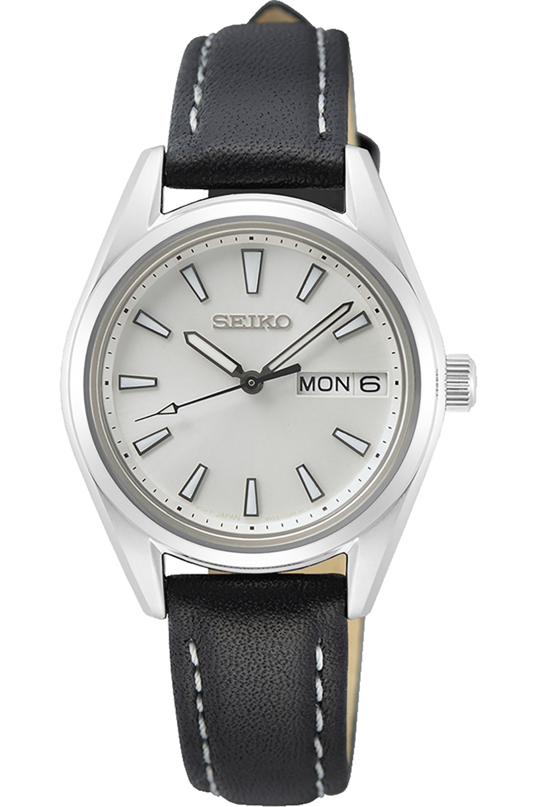 SEIKO SUR455P1 SUR455 ,Ladies Dress,Quartz,Stainless,Silver Tone,Strap,50m WR