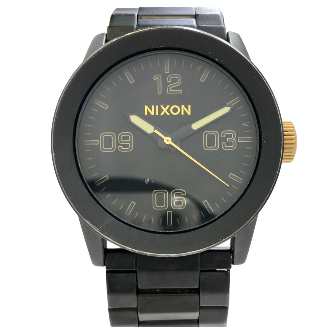Nixon Quartz Watch Black Men s NIXON