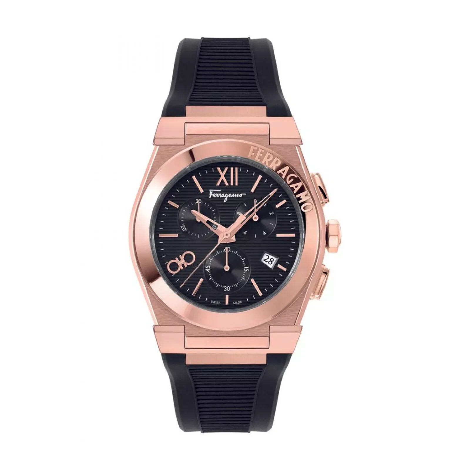 Ferragamo SFMR00222 VEGA CHRONO Men’s 42mm Stainless Steel Watch