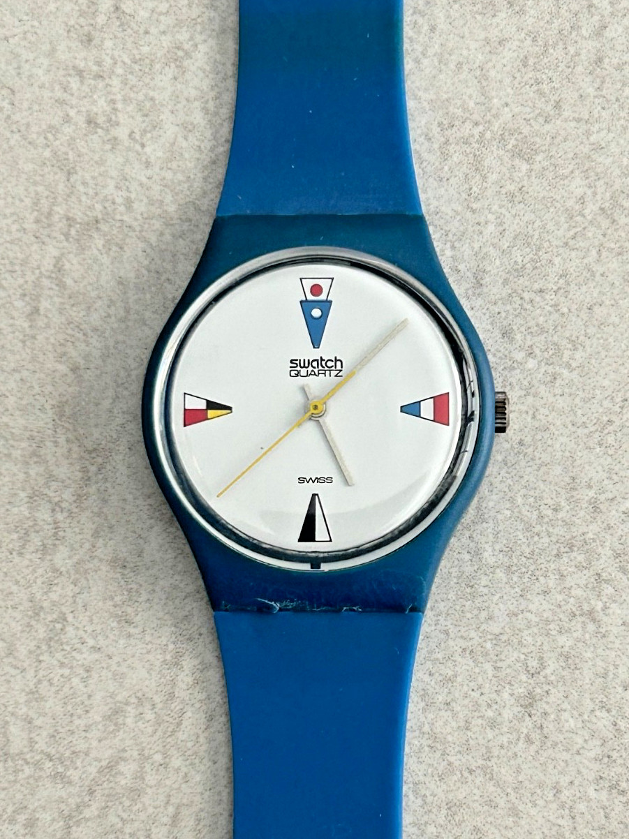 Swatch – 4 Flags – GZ100 – 1984 – Gent