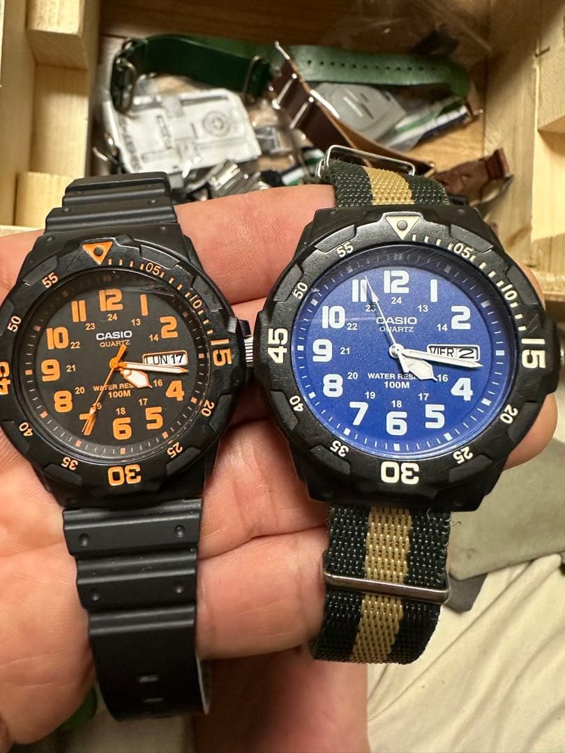 Casio Mrw-200H (2) ($40)