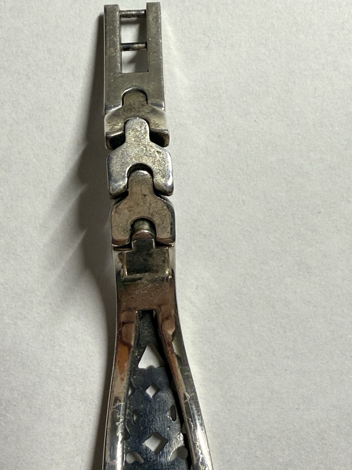 Brighton Hamilton Classic Silver Plated Bracelet Watch UNTESTED