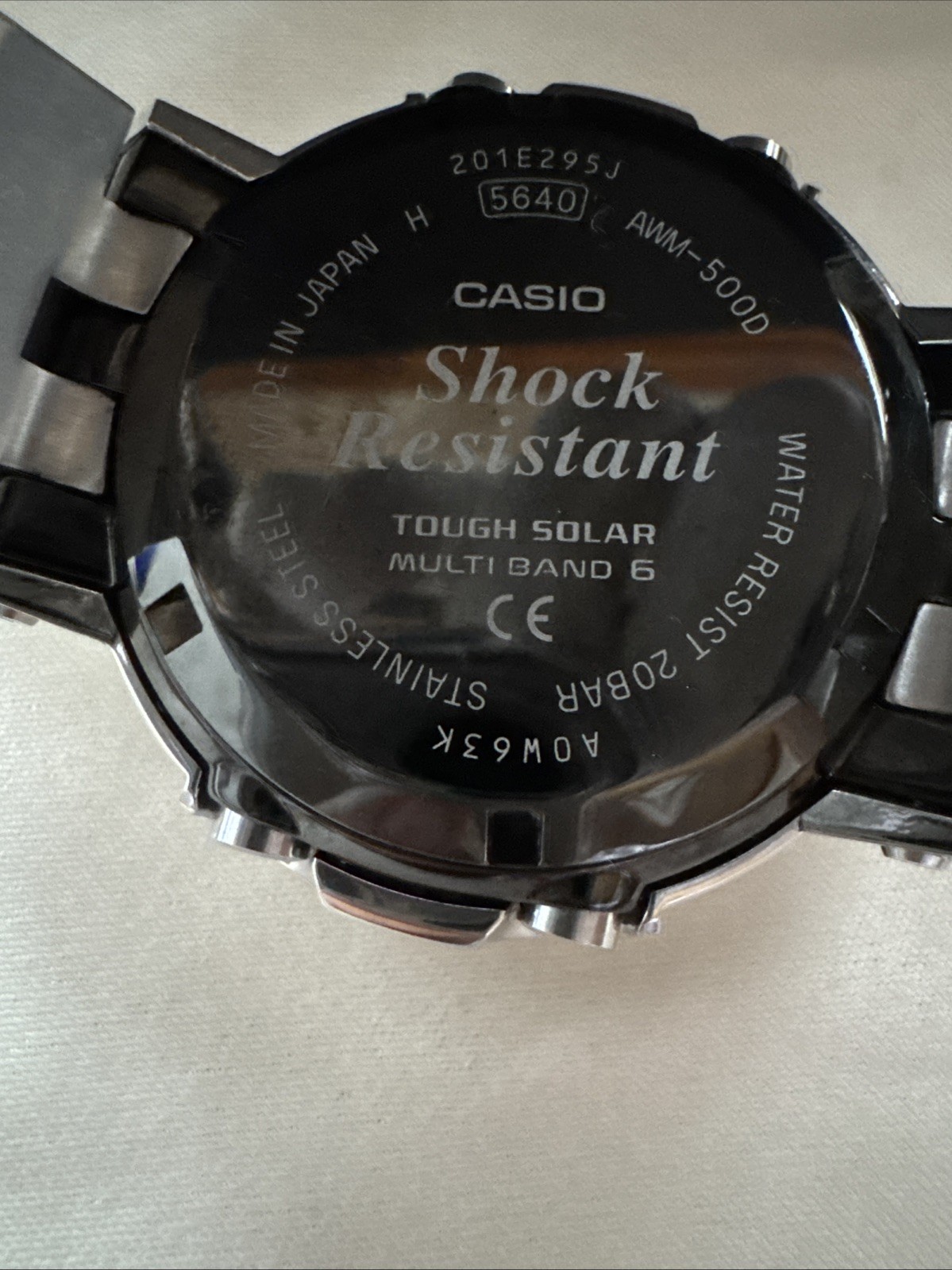 CASIO G-SHOCK AWM-500D-1A8JF