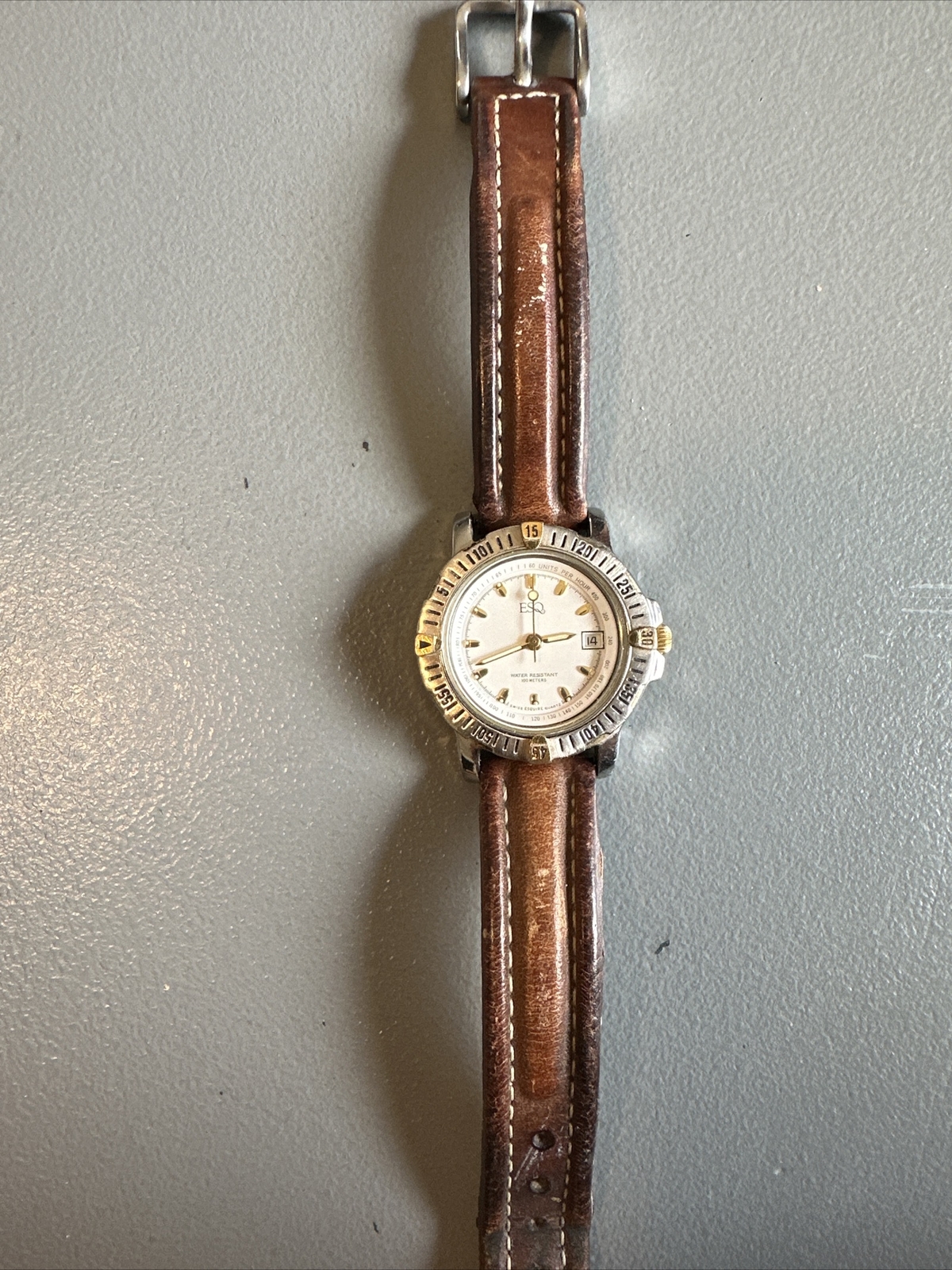 ESQ by Movado Swiss Quartz Water Resistant 100M 300-192