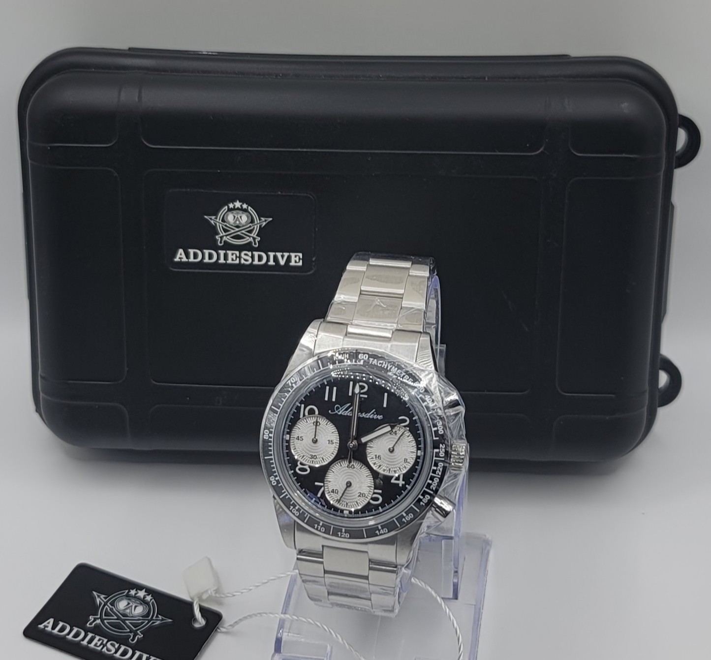 ADDIESDIVE AD2517 37mm VK63 Chronograph US Seller!!!!