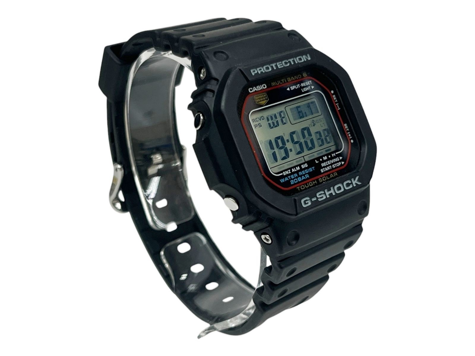 CASIO G SHOCK MULTIBAND6 Tough Solar Digital Watch GW M5610U Black