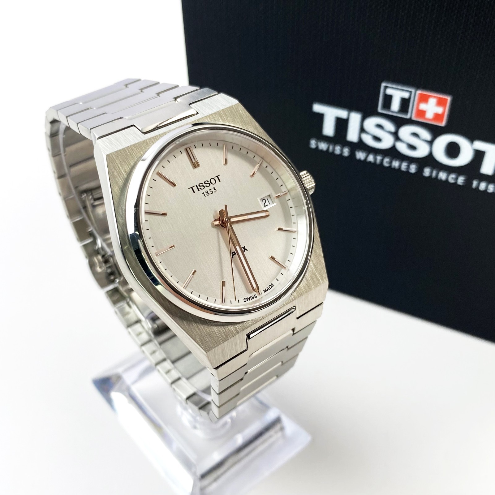 Tissot PRX Silver Dial Stainless Steel Quartz Men’s Watch T137.410.11.031.00